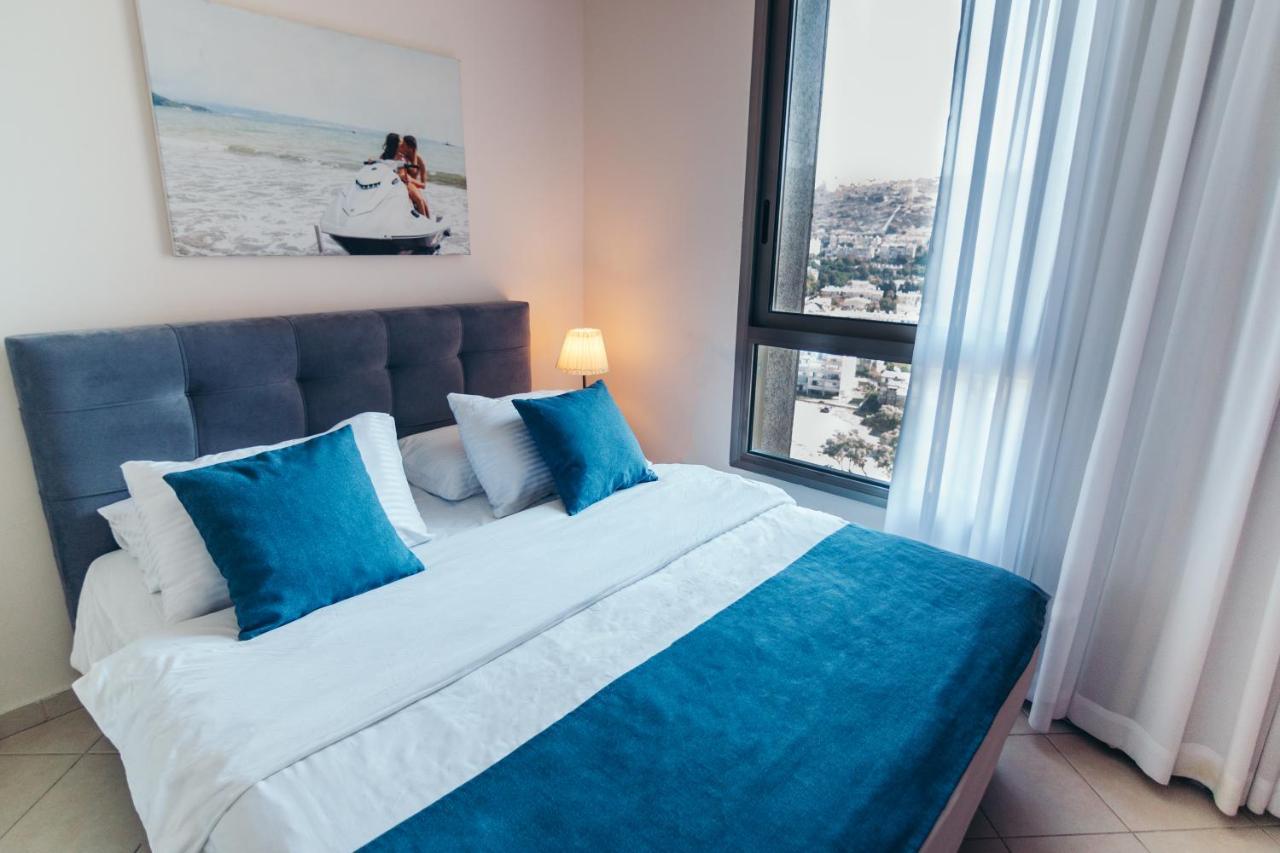 Almog Haifa Israel Apartments מגדלי חוף הכרמל Luaran gambar